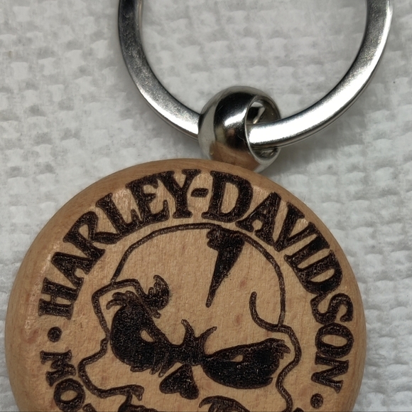 Harley Davidson key ring personalized - Picture 4 of 7